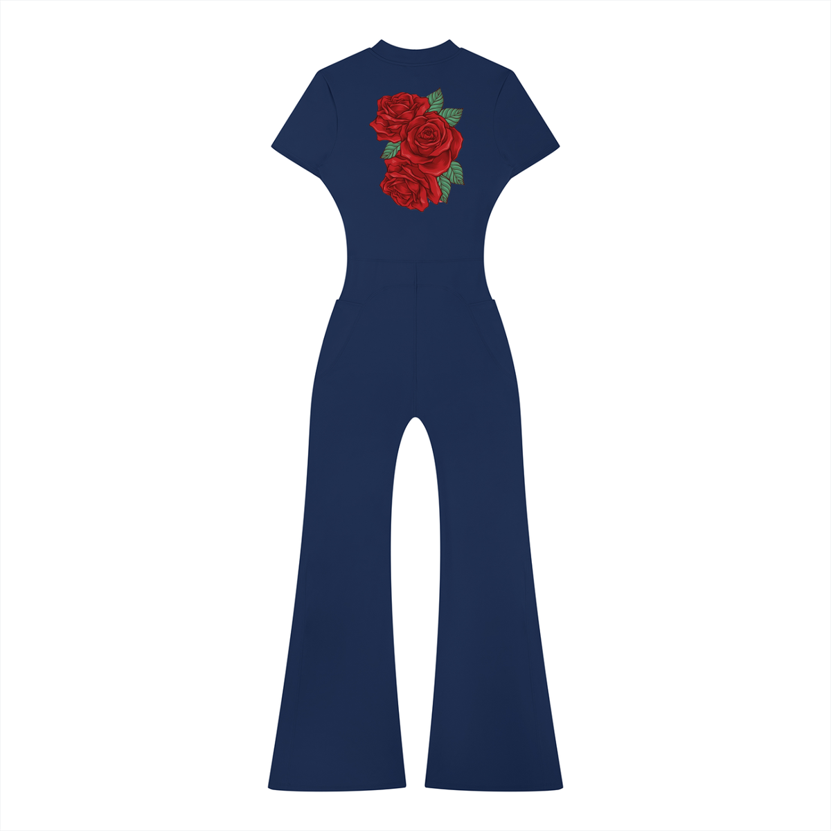womens,jumpsuit,roses,fall