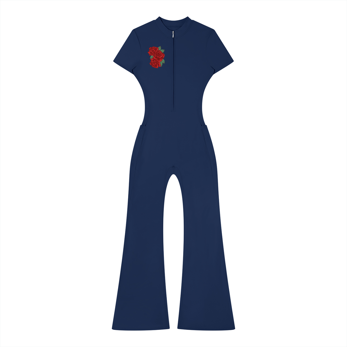 womens,jumpsuit,roses,fall